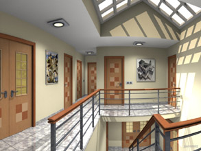Blender 3D en JM Web - Escalera