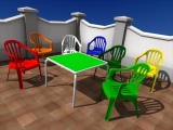 Blender 3D en JM Web - Sillas de plástico