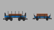 Blender 3D en JM Web - Vagones de tren de mercancías