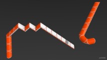 Blender 3D en JM Web - Serpiente articulada - Snake