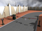 Blender 3D en JM Web - Barrera improvisada
