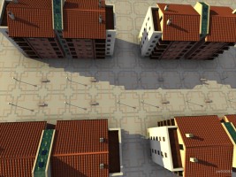 Tutorial de Bloques de pisos con Blender - 9