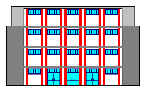 Bloques de Pisos I 6 - Pixel Art 16 Colores