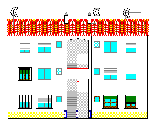 Bloques de Pisos I 7 - Pixel Art 16 Colores