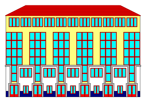 Bloques de Pisos III 21 - Pixel Art 16 Colores