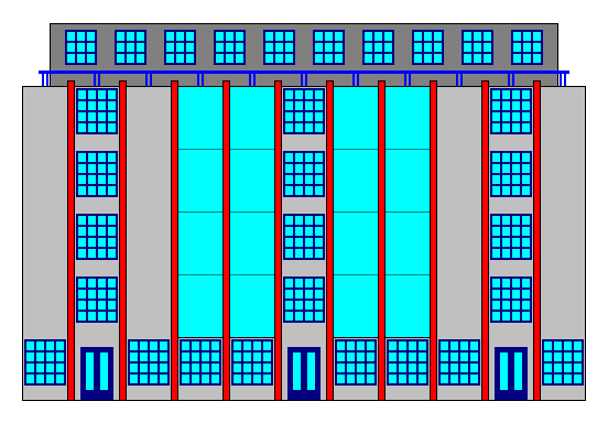 Bloques de Pisos III 25 - Pixel Art 16 Colores