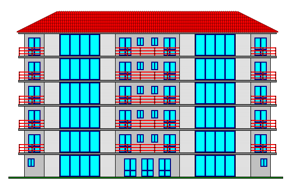 Bloques de Pisos IV 33 - Pixel Art 16 Colores