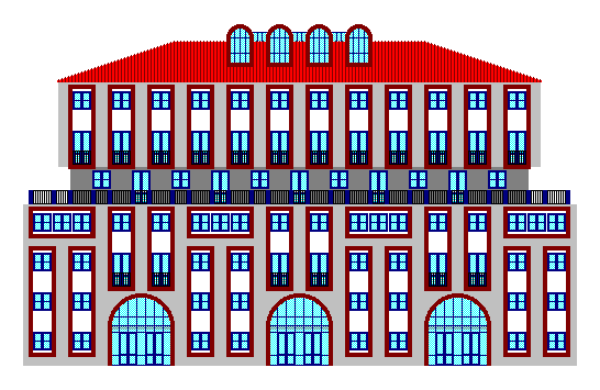 Bloques de Pisos IV 34 - Pixel Art 16 Colores